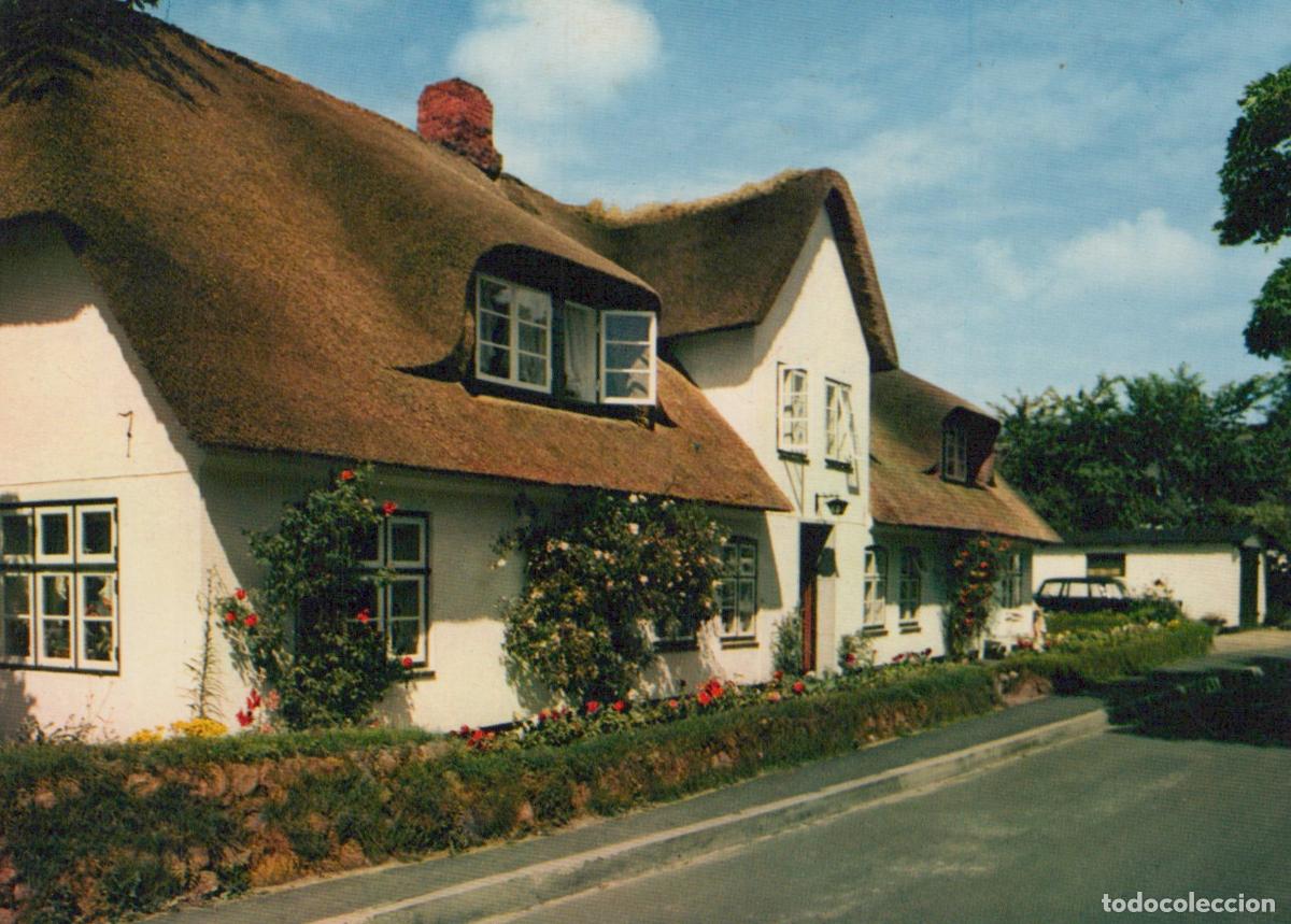 Cartes Postales: Germany Sylt Westerland Thatched Roof Houses Traditional German *YBA648