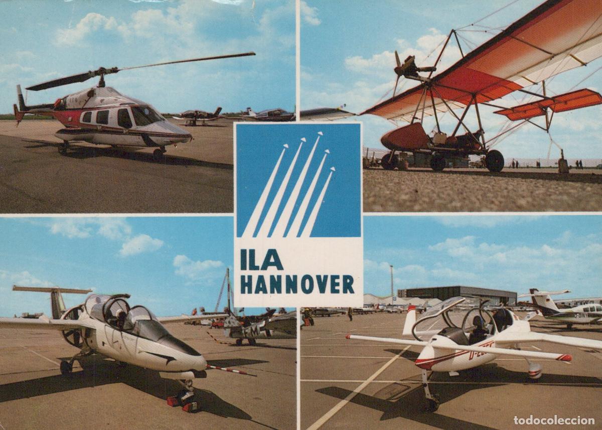 Cartoline: Germany Hannover Ila Air Show Helicopter Ultralight and Light Aircraft *YBA621