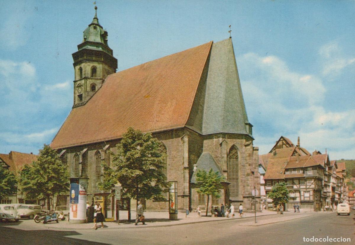Postkarten: Germany Alfeld Hann Munden St Blasii Church Architecture Cityscape 1960s *YBA627