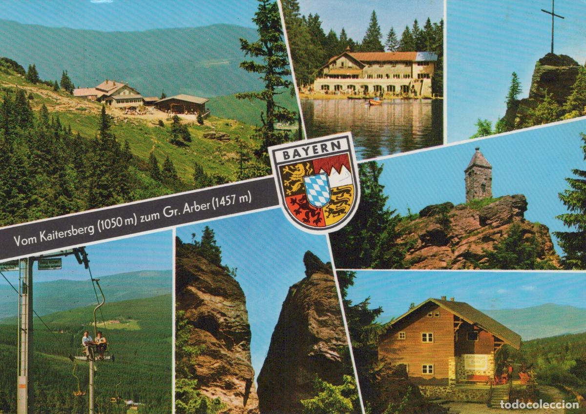 Postkarten: Germany Bavarian Forest Katersberg and Grosser Arber Mountain Landscape *YBA791