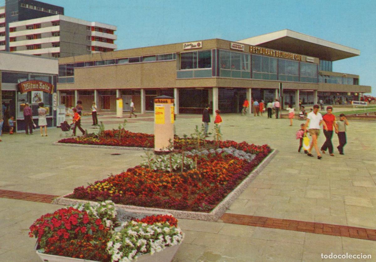 Postkarten: Germany Heiligenhafen Ostseebad Restaurant Belvedere Cafe and Shops *YBA670