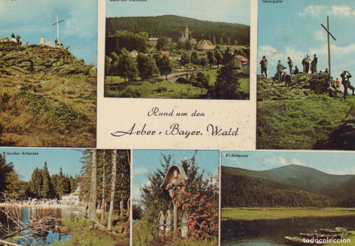 Postkarten: Germany Regensburg Arbersee and Bavarian Forest Multi View *YBA797
