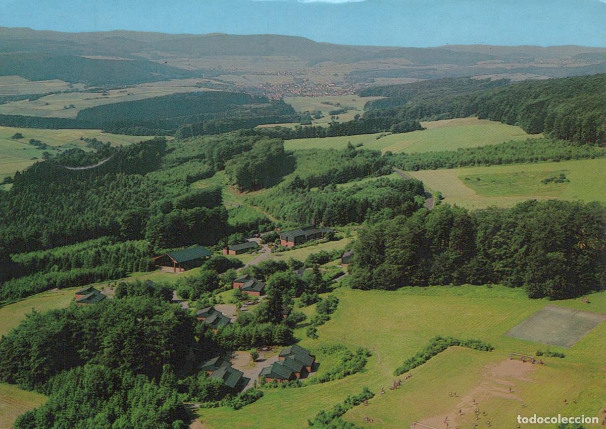 Cartoline: Germany Kirchheim Hessen Ferien Dorf am Eisenberg Aerial View Landscape *YBA682