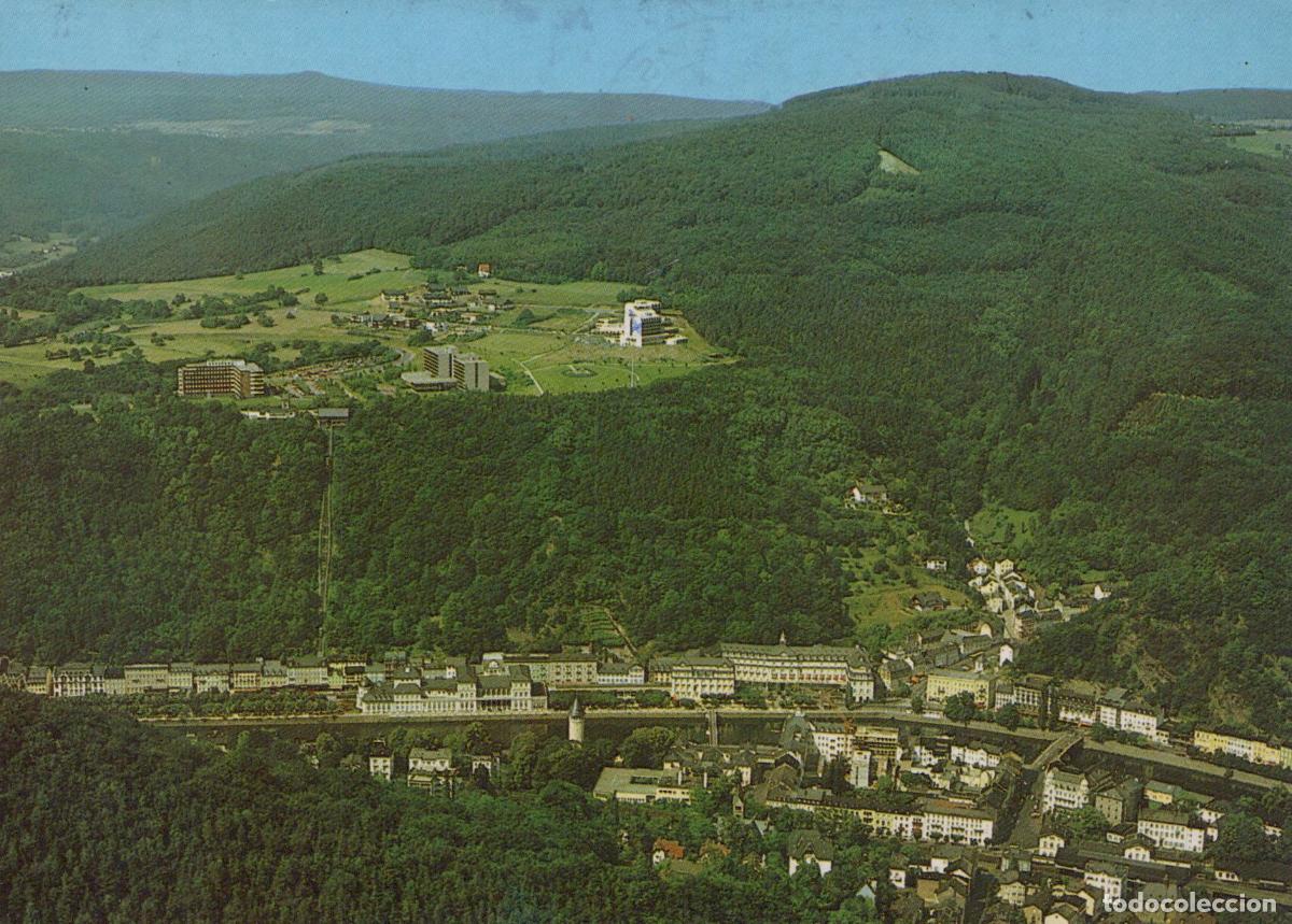 Cartoline: Germany Bad Ems An der Lahn Aerial View With Kurgebiet Bismarckh&ouml;he *YBA903