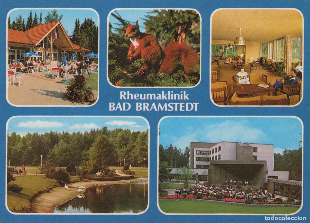 Cartoline: Germany Bad Bramstedt Rheumaklinik Multi View Squirrels Lake *YBA807