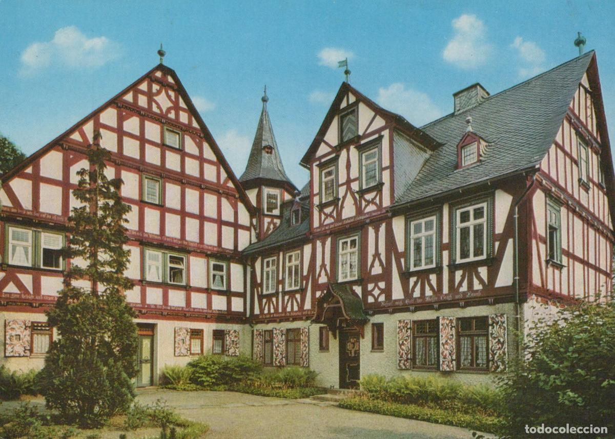 Cartes Postales: Germany Bad Berleburg Half Timbered Buildings in Wittgenstein Mountain *YBA809
