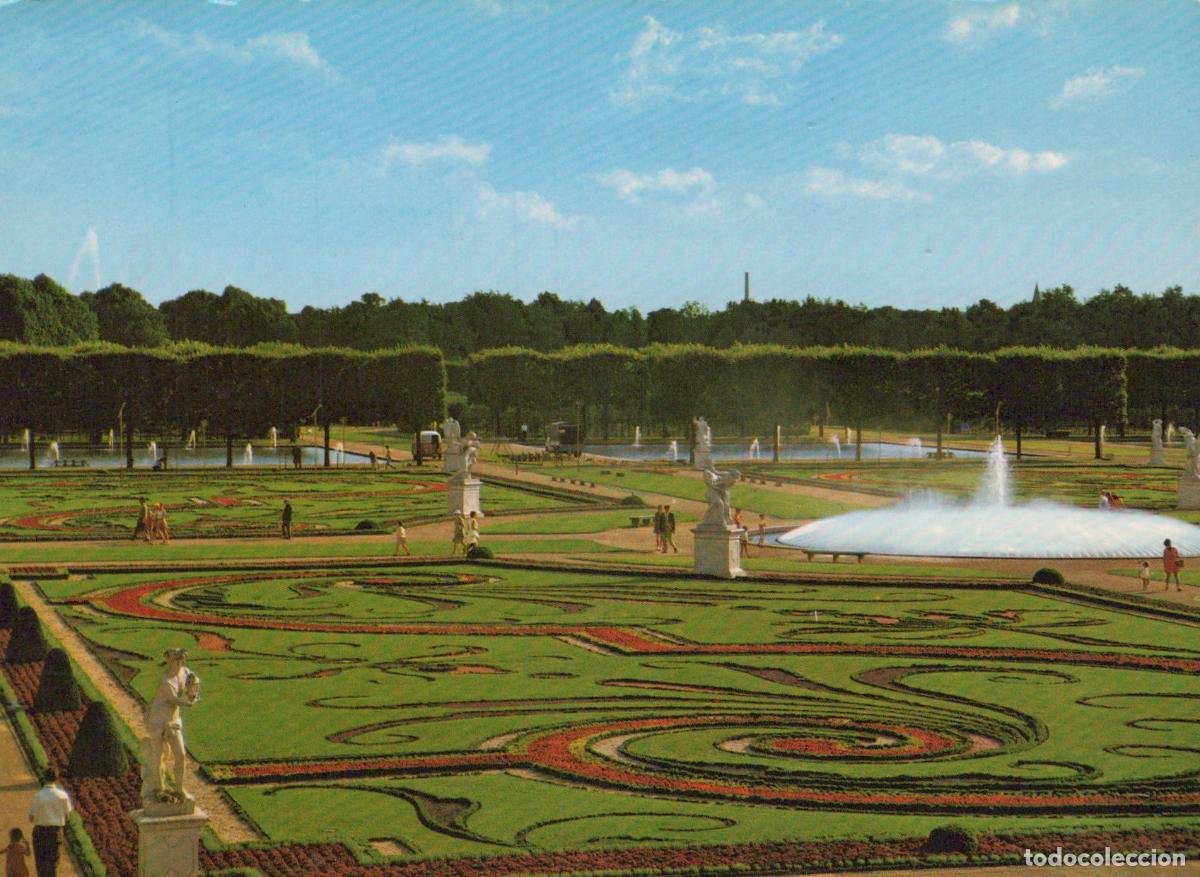 Postkarten: Germany Hannover Herrenhausen Gardens Baroque Park With Fountains and *YBA686