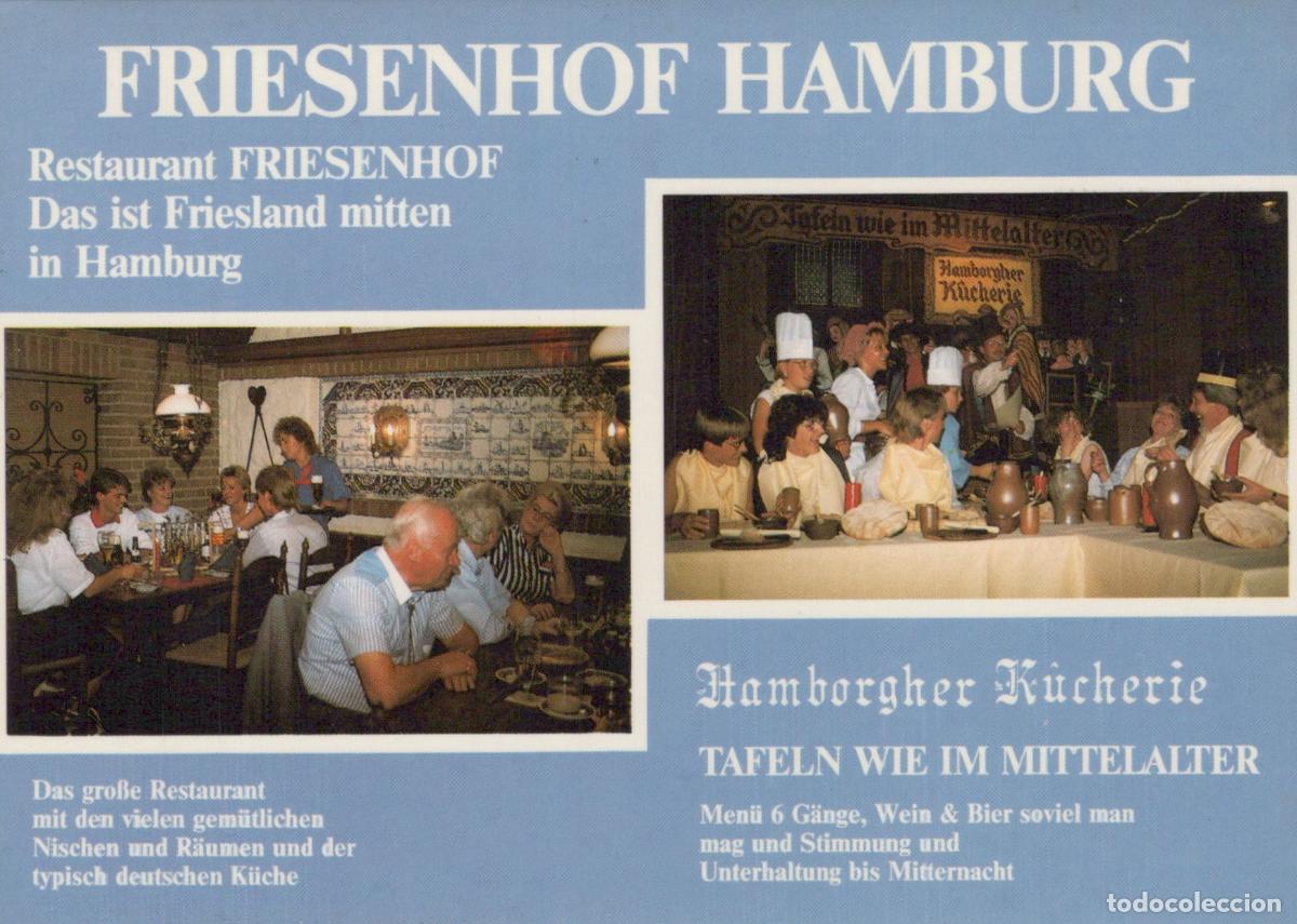 Postales: Germany Altona Friesenhof Restaurant Medieval Feast German Cuisine *YBA909