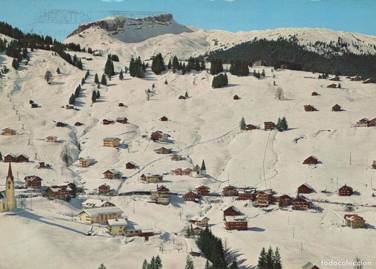 Cartes Postales: Germany Oberstdorf Winter Sports Village in Allg&auml;u Alps Snow Covered *YBA700