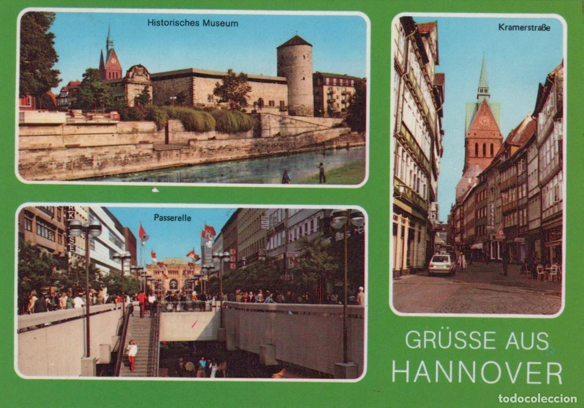 Postais: Germany Hannover Historical Museum Kramerstrasse Passerelle City View *YBA864