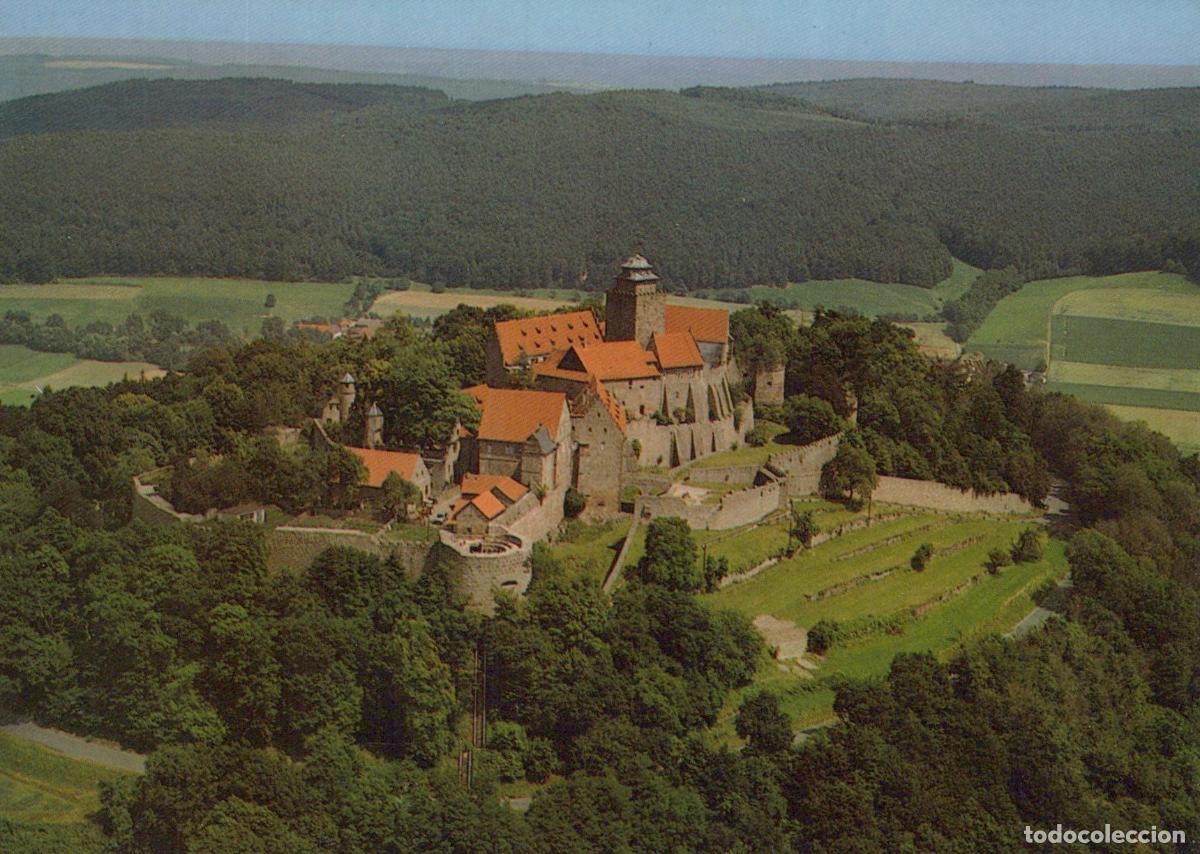 Postcards: Germany Burg Breuberg Castle Aerial View *YBA978