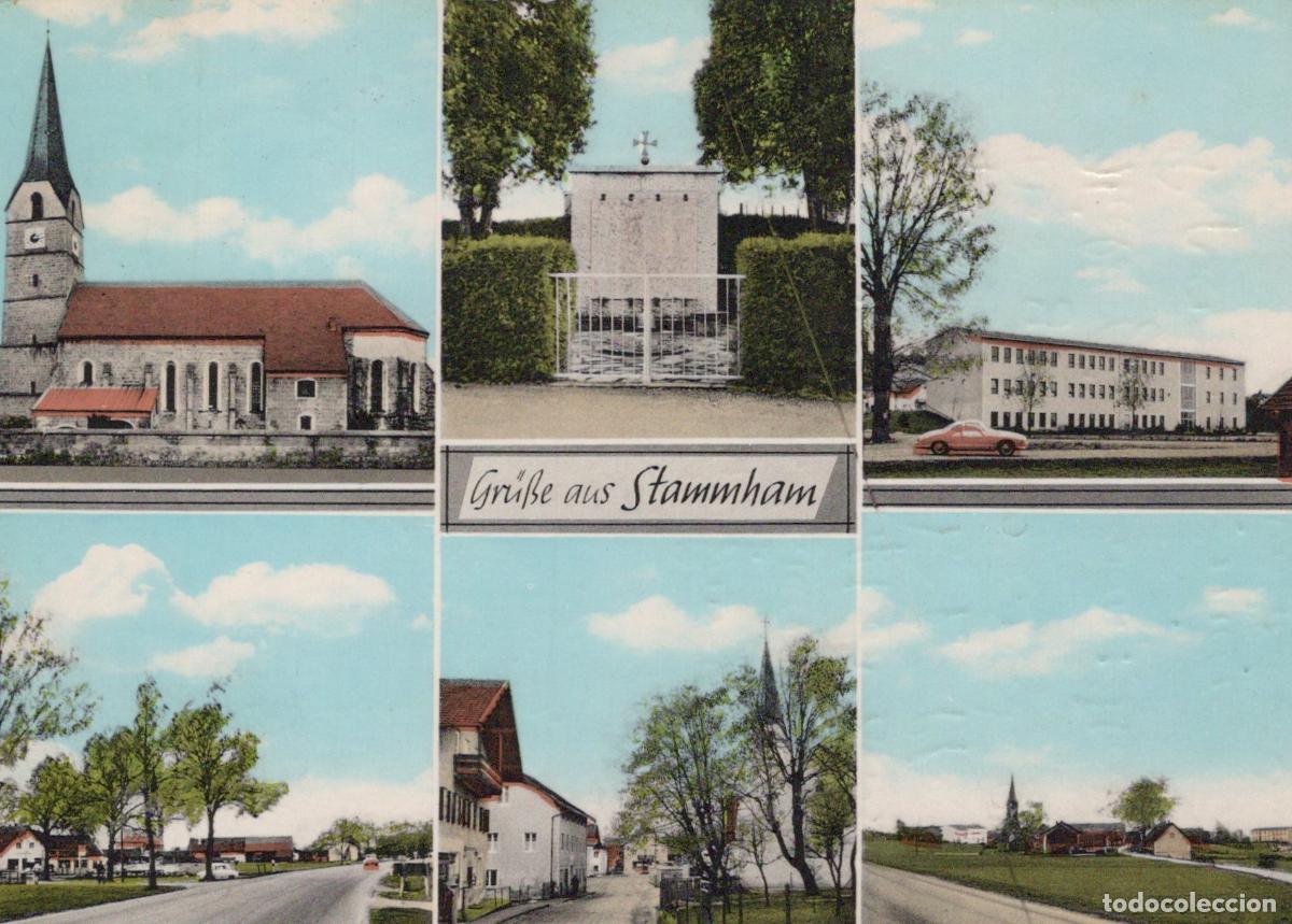 Postcards: Germany Stammham Multi View Church Building Street Scenes Vintage *YBA714