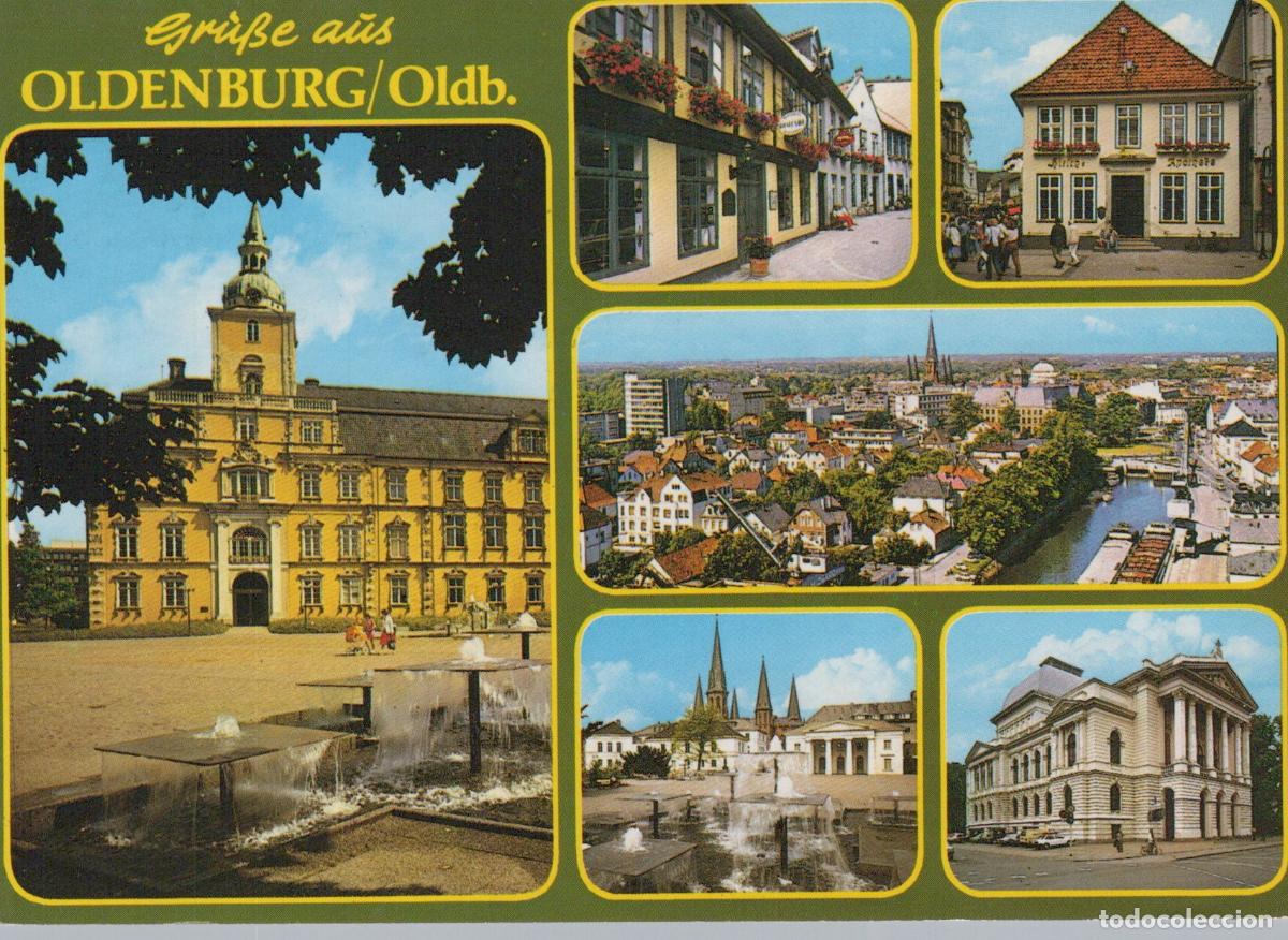 Postcards: Germany Oldenburg Views of Including the Schloss and City Skyline *YBA986