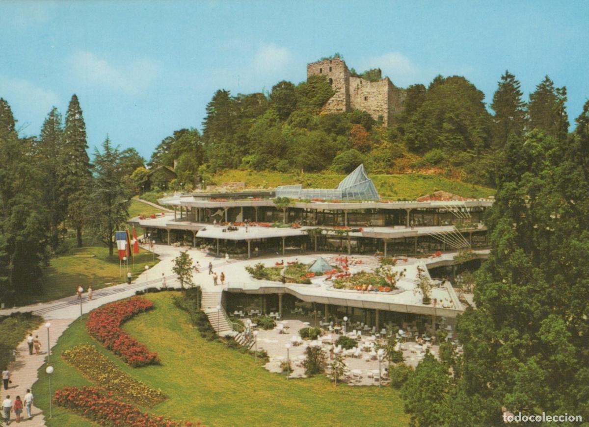 Cartes Postales: Germany Badenweiler Kurhaus and Burgruine With Terraced Building and *YBA890