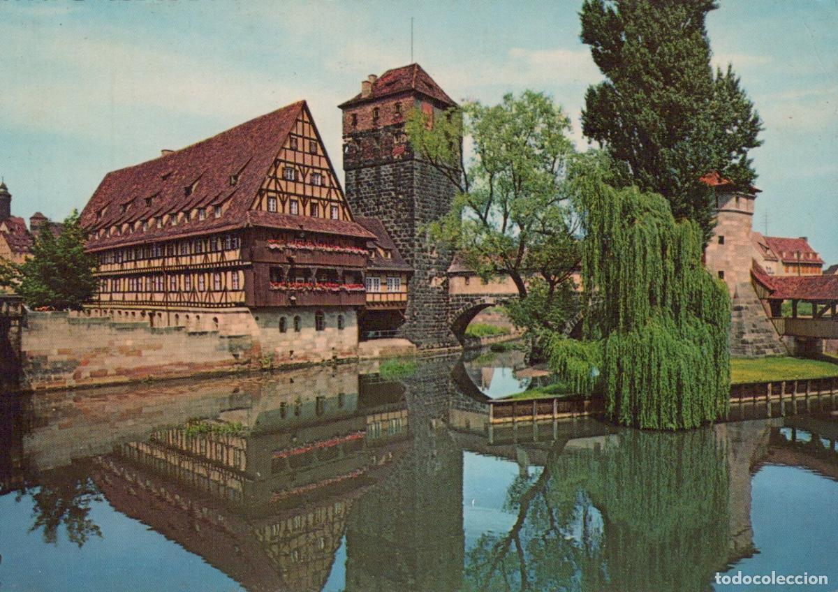 Cartes Postales: Germany Nuernberg Nuremberg Henkersteg Bridge and Half Timbered *YBA998