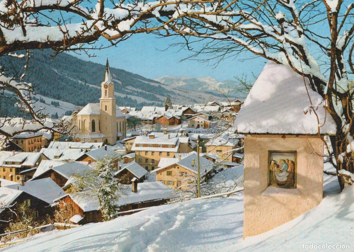 Cartes Postales: Germany Hindelang Hinterlang Oberallgau Winter Sports Resort Church Snow *YBA732