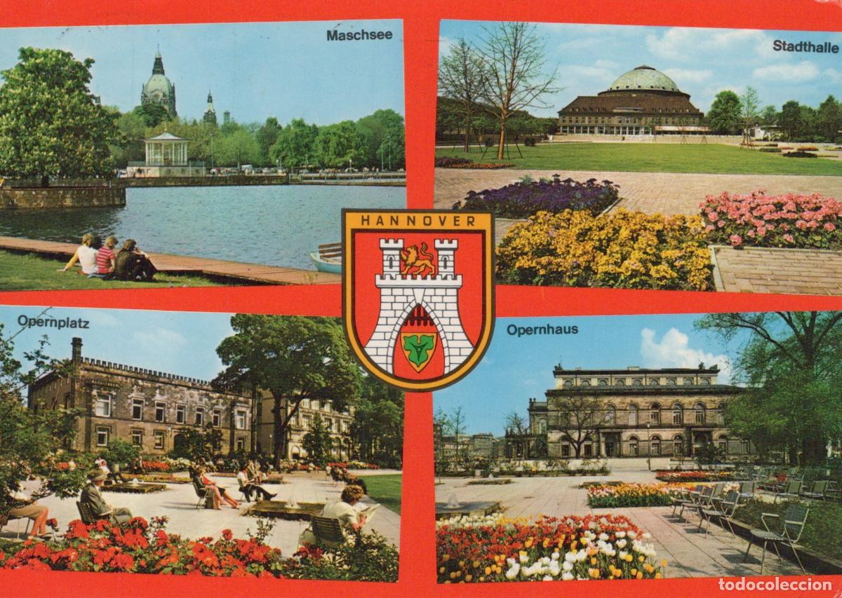 Cartes Postales: Germany Hannover Maschsee Stadthalle Opernplatz Opernhaus Multi View *YBA687