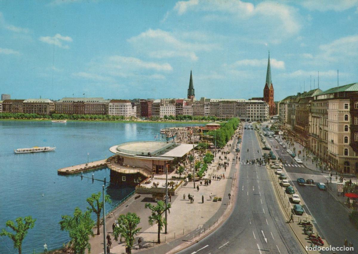 Postales: Germany Altona Jungfernstieg With Alsterpavillon and Binnenalster *YBA804