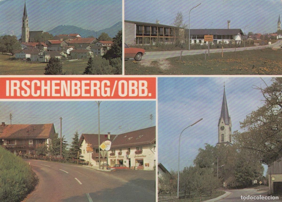 Postales: Germany Miesbach Irchenberg Obb Village Views With Church and Buildings *YBA703