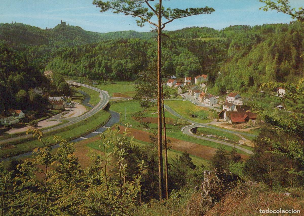 Cartoline: Germany Aerial View of Behringersm&uuml;hle in Franconian Switzerland With *YBA924