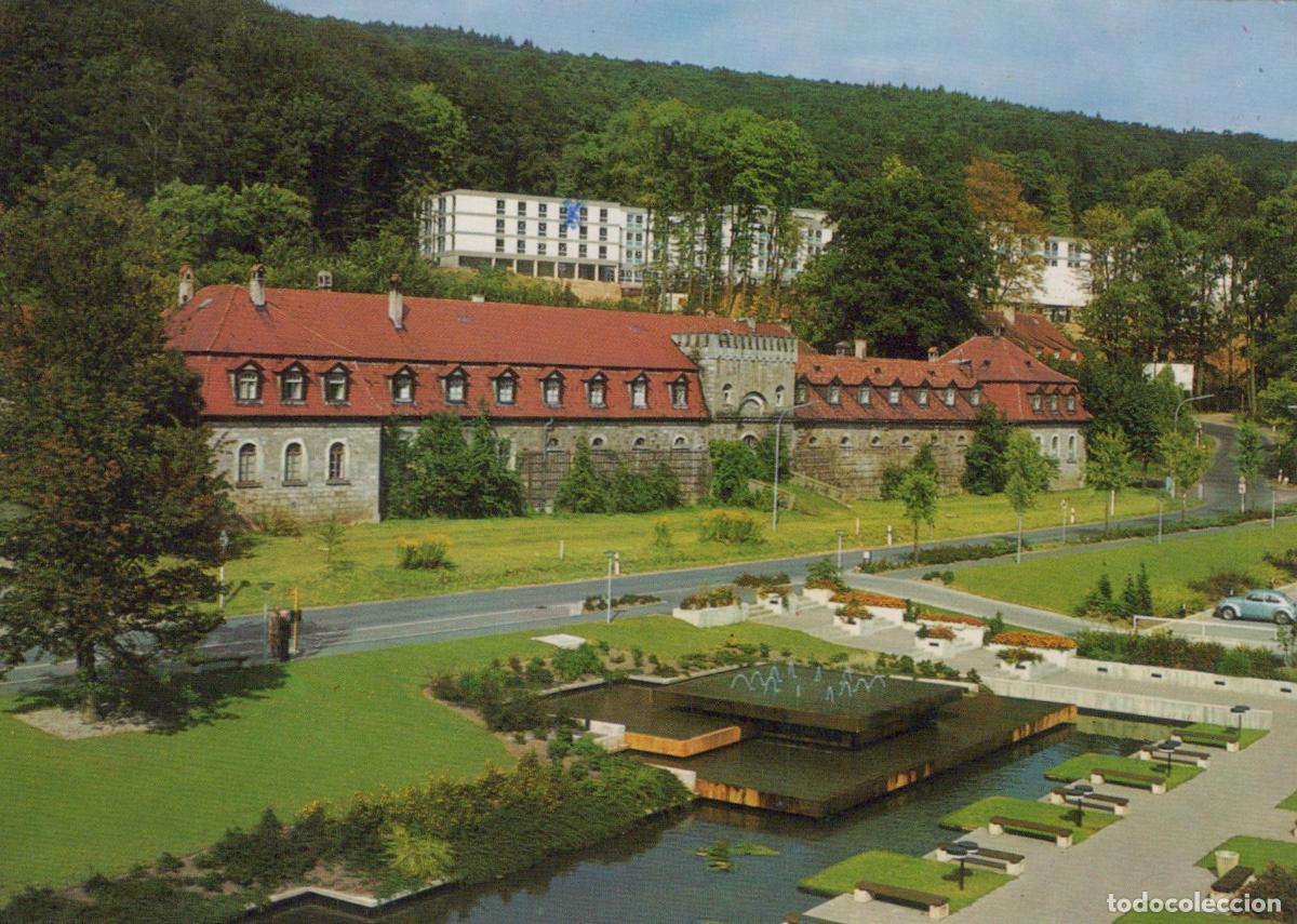 Cartoline: Germany View of the Bfa Sanatorium in Staatsbad Br&uuml;ckenau *YBA820