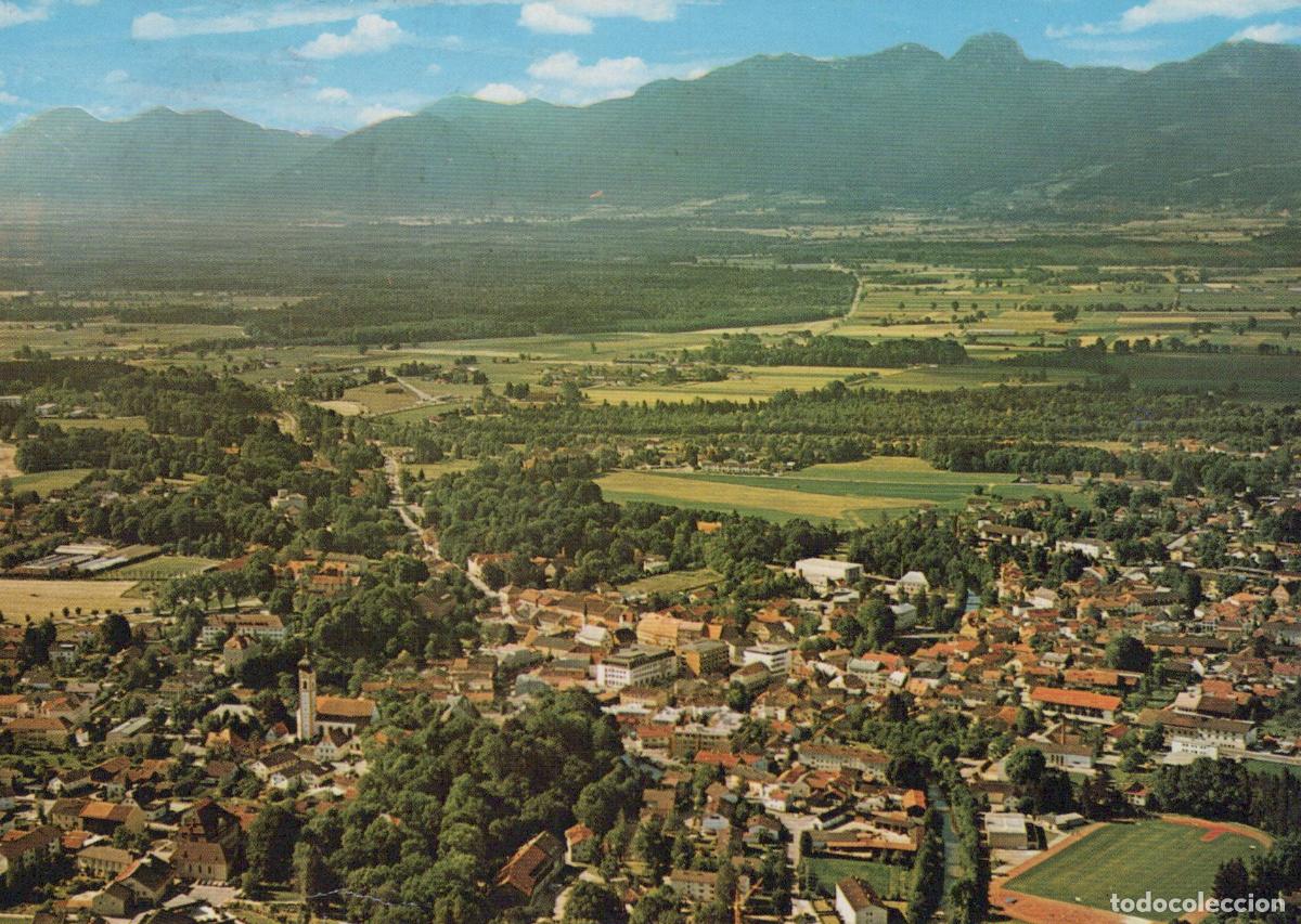 Cartoline: Germany Bad Aibling With Wendelstein 1840 M Aerial View *YBA934