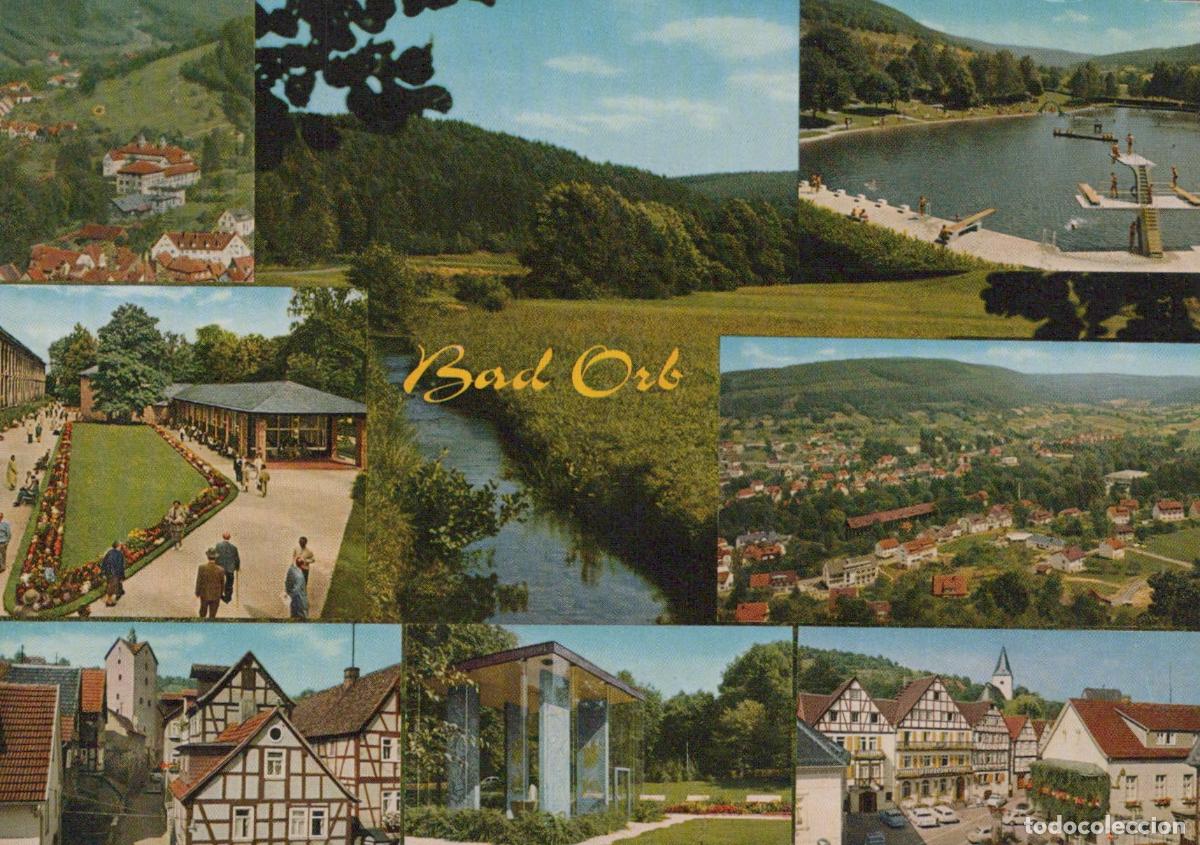 Cartes Postales: Germany Bad Orb Collage of With Town Views River and Lake *YBA946