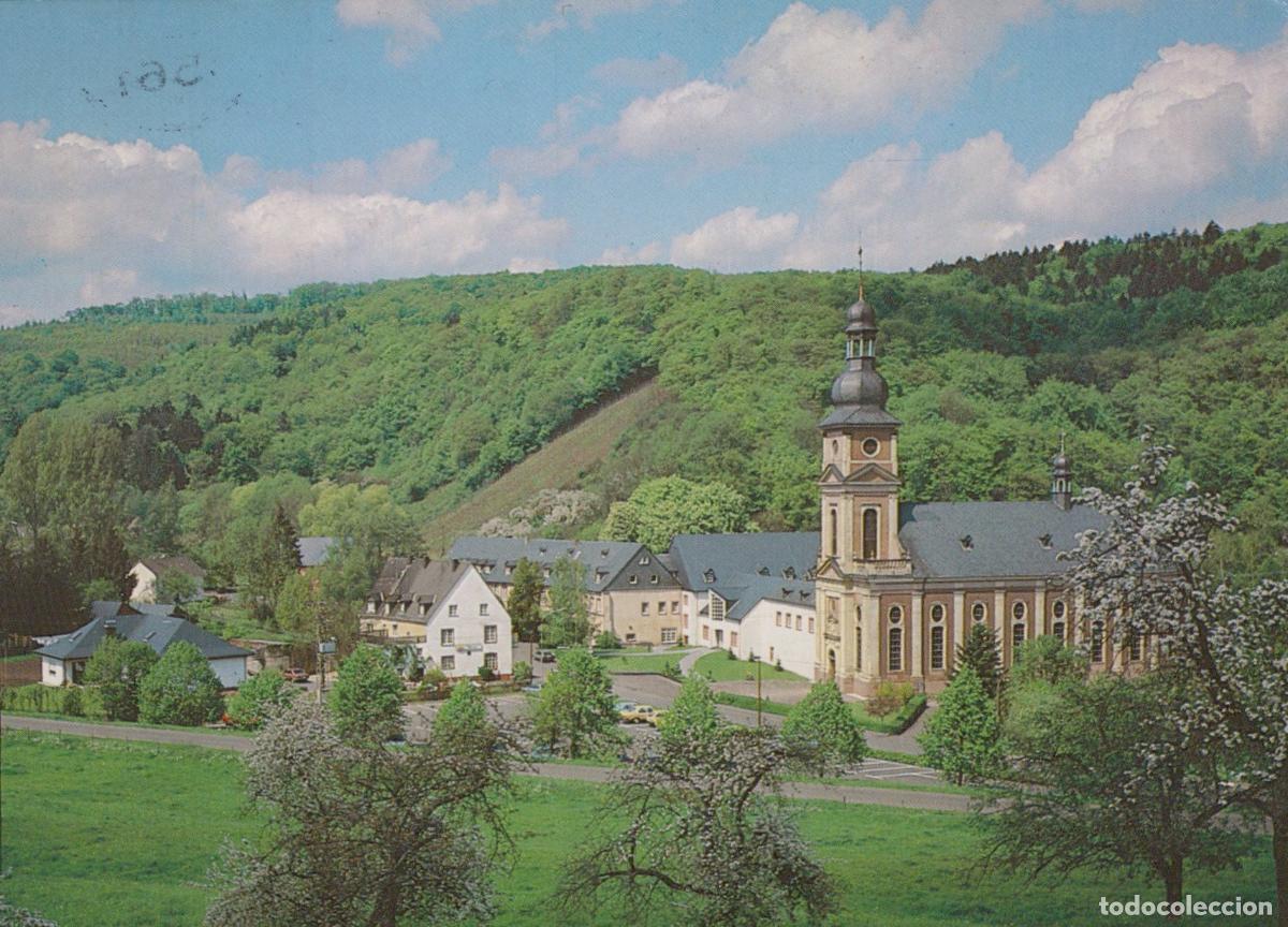 Cartes Postales: Germany Alf Bullay Springiersbach Abbey Church and Village Landscape *YBA925