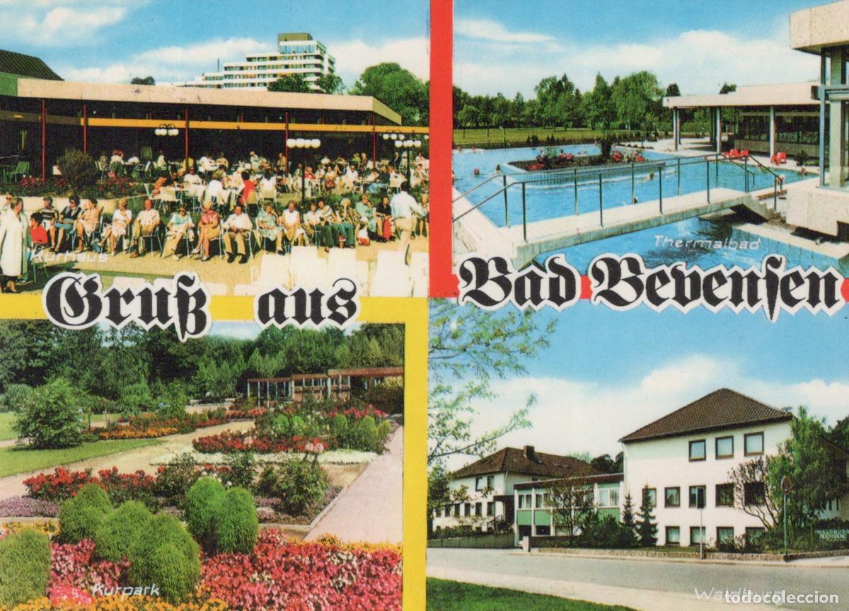 Cartes Postales: Germany Bad Bevensen Kurhaus Thermalbad Kurpark and Waldburg *YBA975