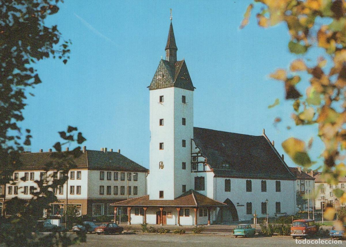 Cartes Postales: Germany Ahrensdorf F&uuml;rstenwalde Rathaus Town Hall Architecture Street *YBA977
