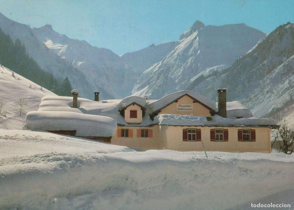 Cartes Postales: Germany Oberstdorf Berggasthof Spielmannsau Winter Snow Mountains *YBA981