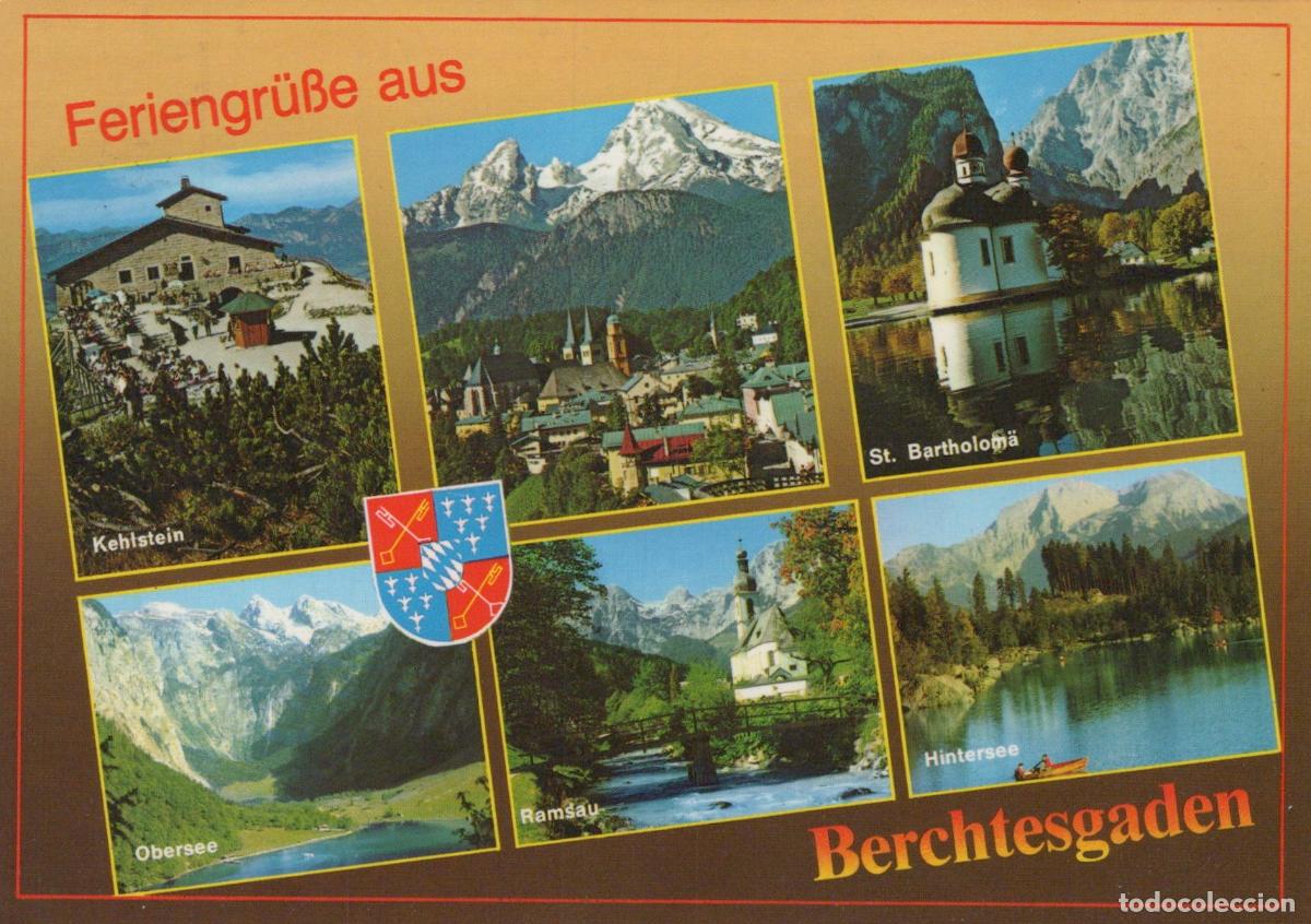 Cartes Postales: Germany Berchtesgaden Multi View Kehlstein St Bartholom&auml; Hintersee *YBA931