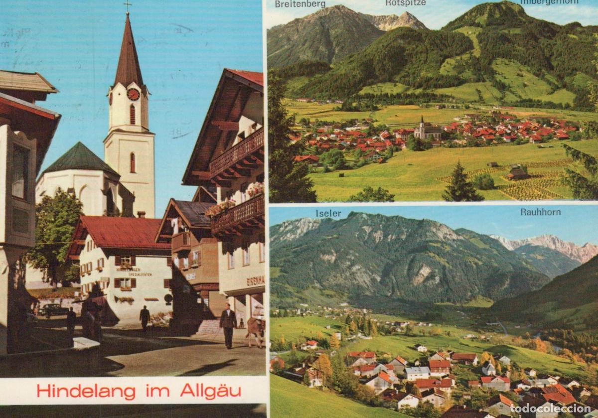 Cartes Postales: Germany Hindelang IM Allg&auml;u Alpine Village and Mountain Views *YBA731
