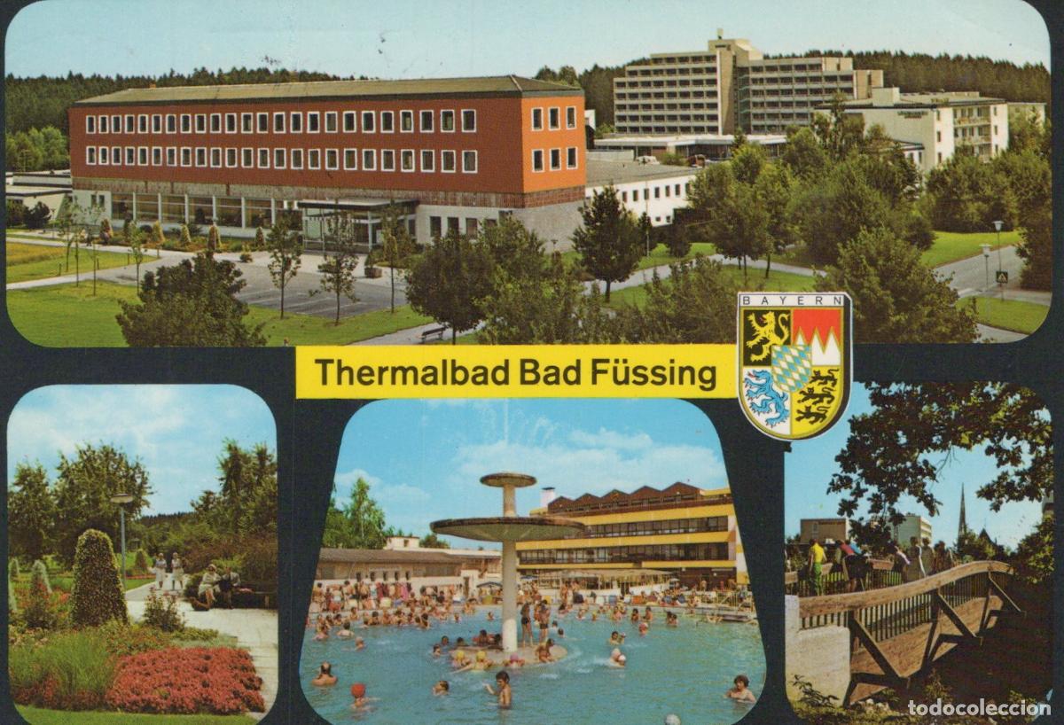 Postales: Germany Thermalbad Bad F&uuml;ssing Ndb With Kurmittelhaus Kurklinik *YBA815