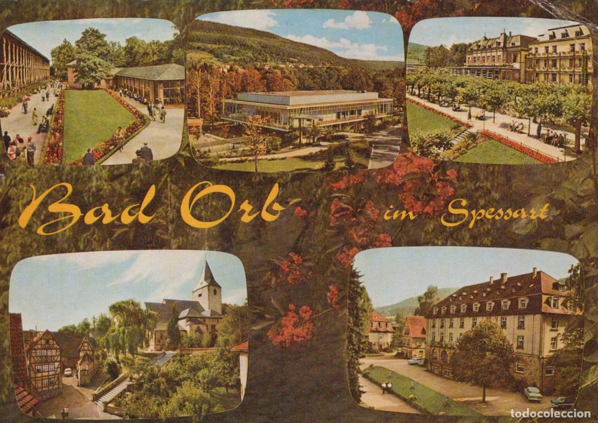 Postales: Germany Bad Orb Multiple Views of IM Spessart Including Buildings and *YBA947