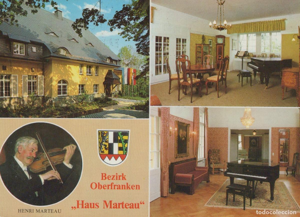 Postales: Germany Haus Marteau Upper Franconia Music Academy Violinist Henri *YBA949