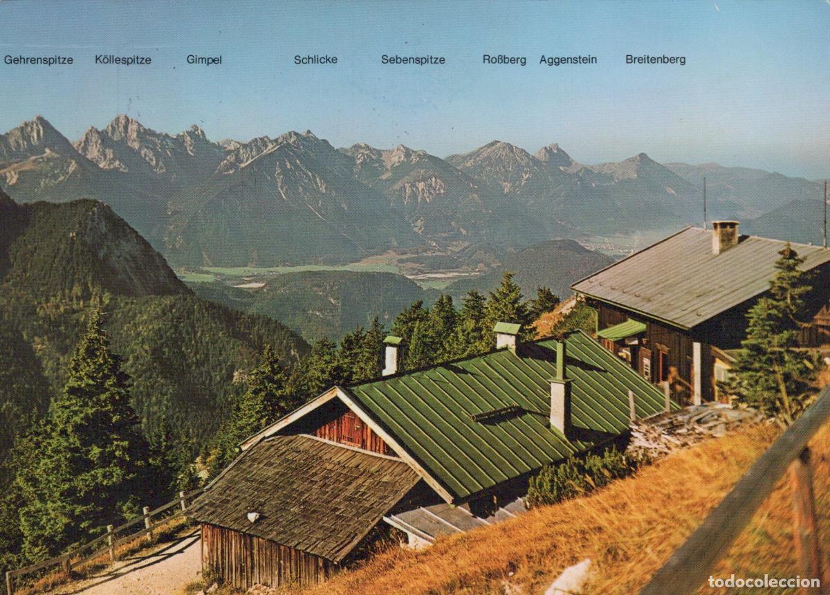 Postales: Germany Tegelberghaus Mountain Hut Schwangau Allg&auml;u *YBA839