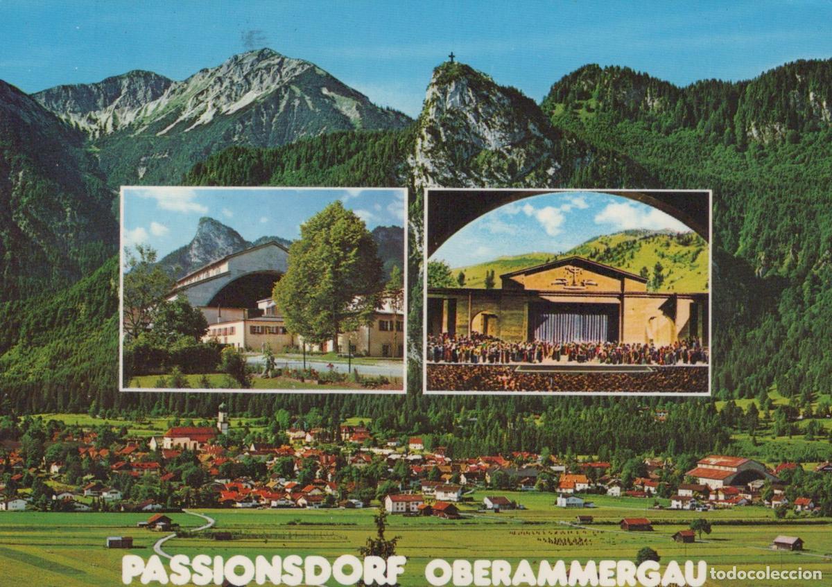Postales: Germany Oberammergau Passionsdorf Passion Play Theatre and Village *YBA954