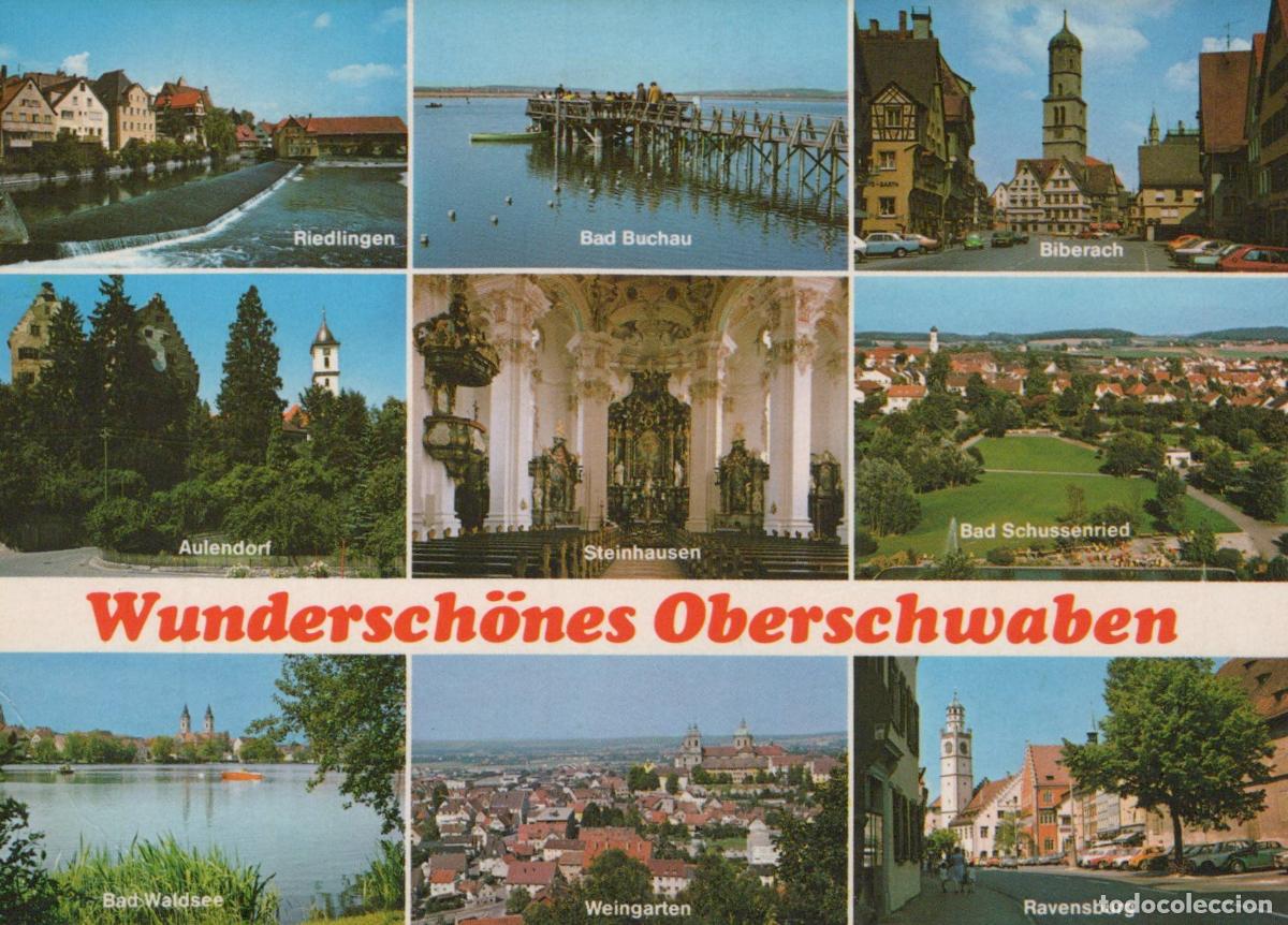 Postales: Germany Bad Buchau Wundersch&ouml;nes Oberschwaben Multi View 1988 *YBA958