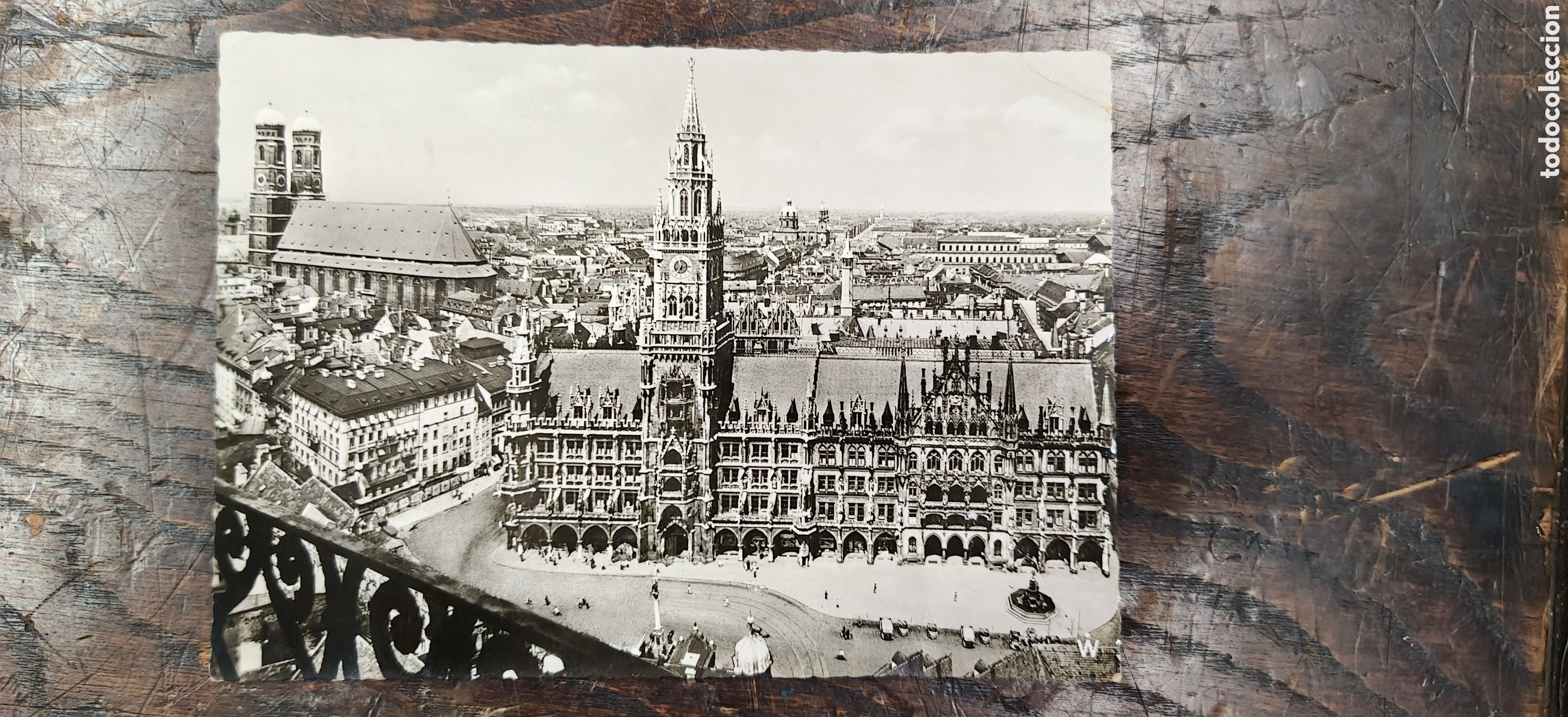 Postales: Postal Circulada Desde Alemania A La Coru&ntilde;a 1958 - Matasellos Especial 800 Aniversario De M&uacute;nich - E