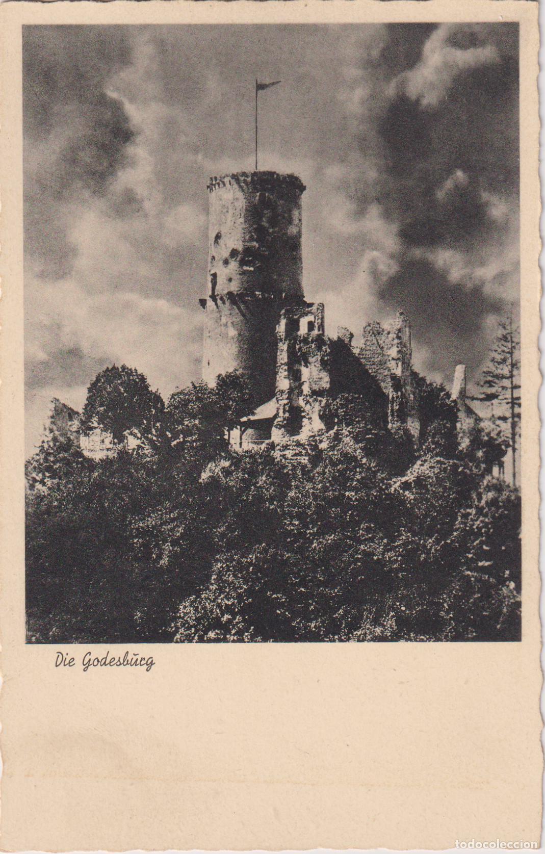 Postales: ALEMANIA, BAD GODESBERG, CASTILLO DE GODESBURG &ndash; C.SCHR&Ouml;DER &ndash; S/C