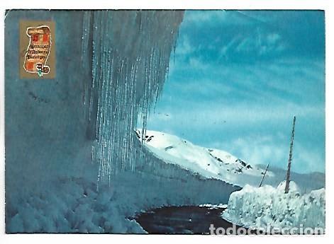 Postales: CARRETERA Y ESTALACTITES.- COLL D&acute;ENVALIRA / ANDORRA