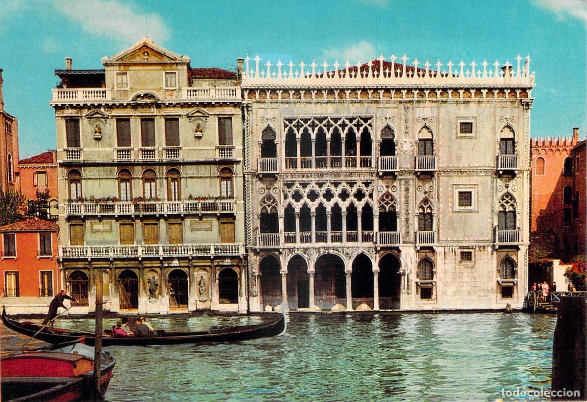 Postales: Postal de Ca' d'Oro en Venecia, Italia