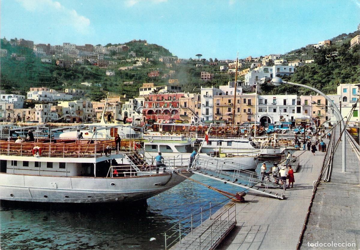 Postales: Postal de Italia Capri Puerto