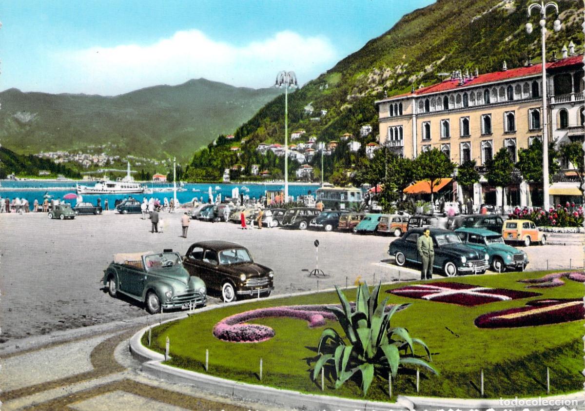 Postales: Postal de Piazza Cavour en Como, Italia
