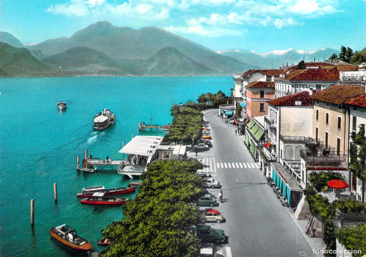 Postales: Postal de Bellagio y el Lago de Como, Italia