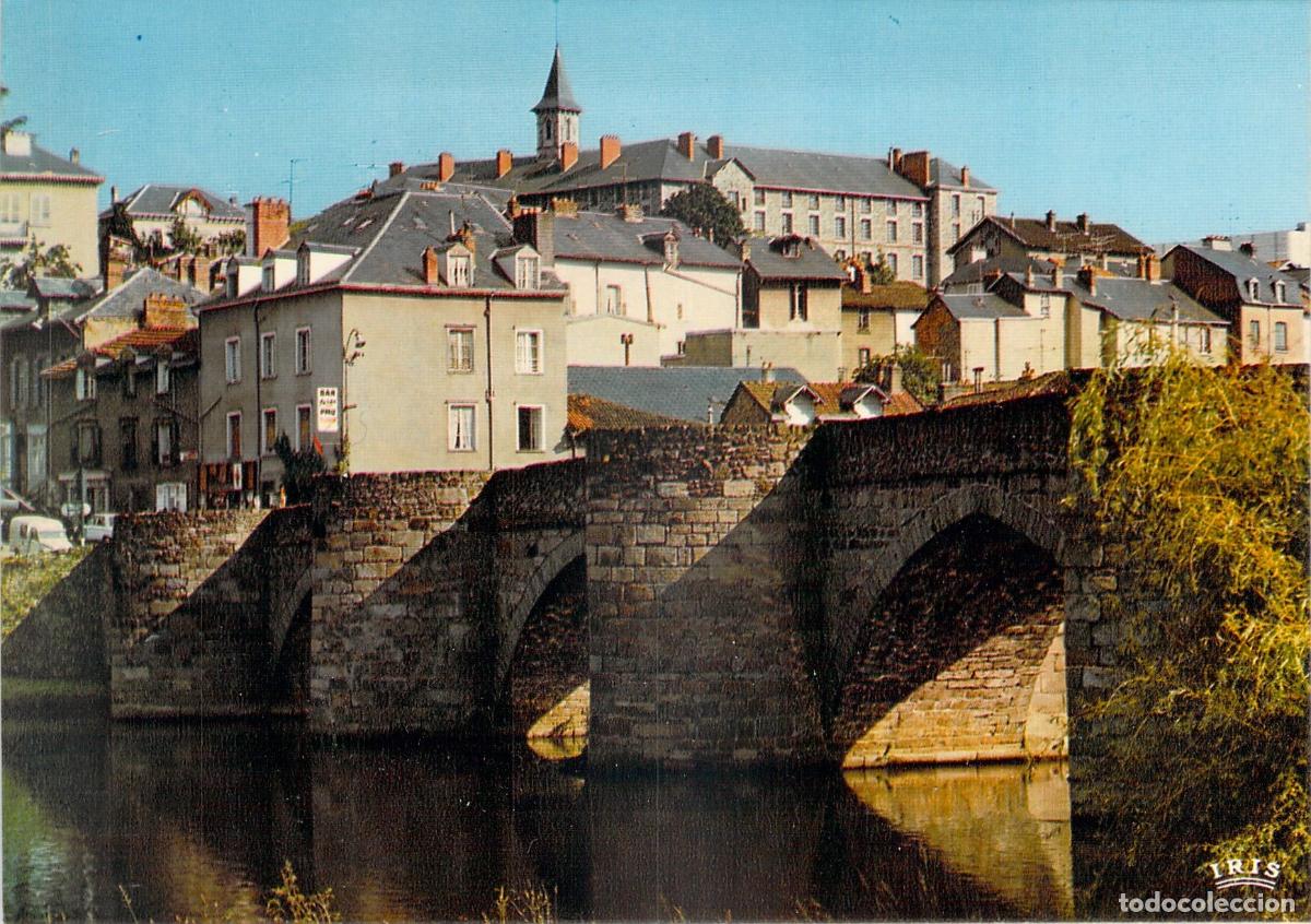 Postales: Postal de Limoges Francia con el Puente Saint-Etienne