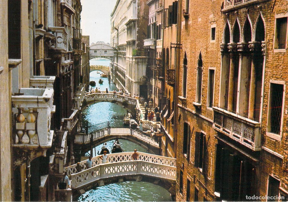 Postales: Postal de Venecia Rio di Canonica Italia