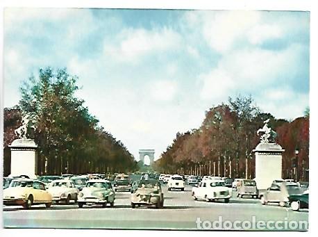 Postales: PERSPECTIVE DE L&acute;AVENUE DES CHAMPS-ELYSEES.- PARIS / FRANCIA