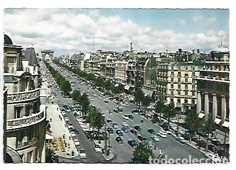 Postales: L&acute;AVENUE DES CHAMPS-ELYSEES.- PARIS / FRANCIA